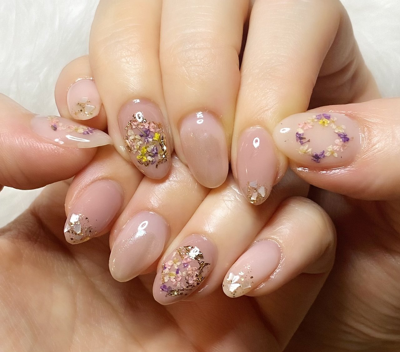 春 オールシーズン ハンド シンプル フラワー みさきちのネイルデザイン No ネイルブック