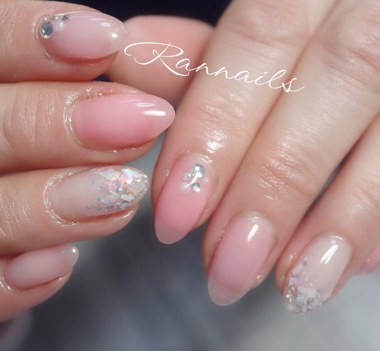 春 夏 シンプル ワンカラー シェル Rannailsのネイルデザイン No ネイルブック