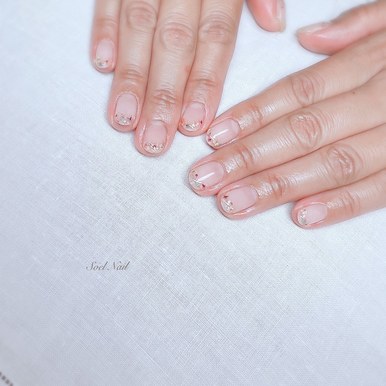 春 夏 オフィス ハンド シンプル Soel Nailのネイルデザイン No ネイルブック