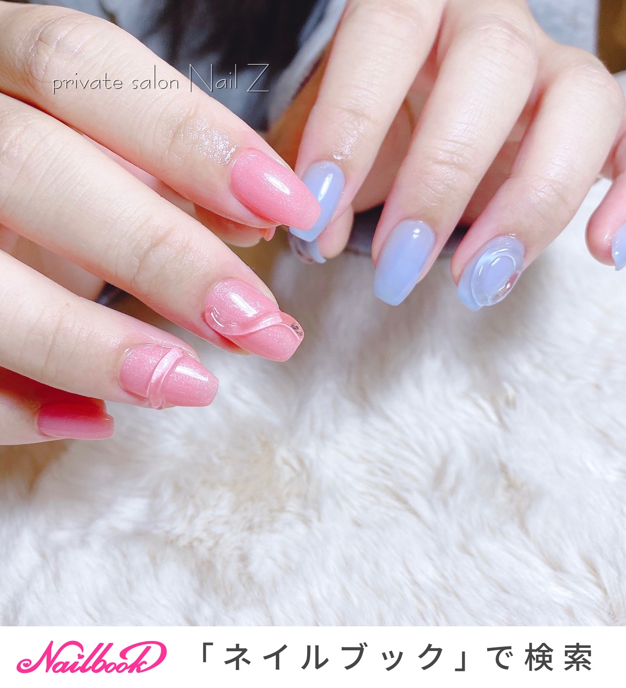 nail._.chip様 ハンド/ブランド柄/ジェルネイル/ネイルチップ - Suzu886の