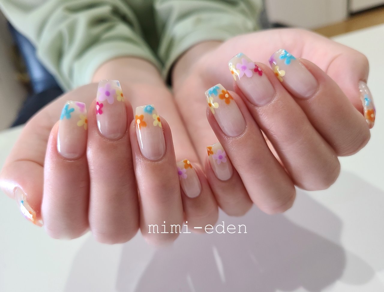 春 夏 旅行 リゾート ハンド Nail Mimiedenのネイルデザイン No ネイルブック