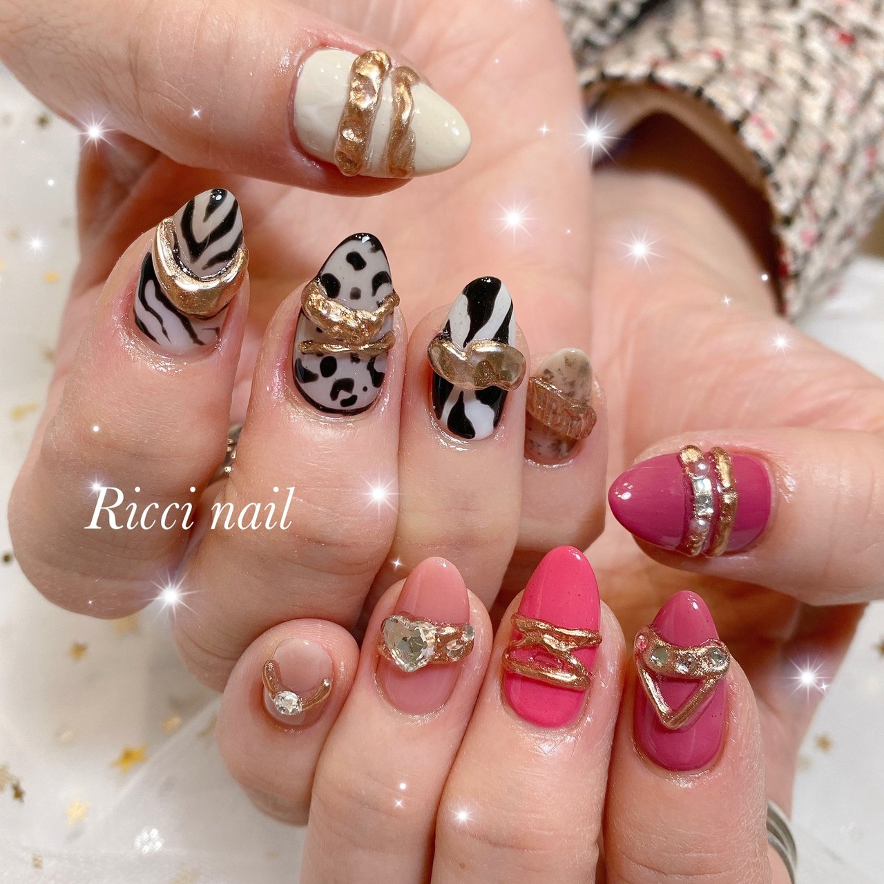 オールシーズン/パーティー/デート/女子会/ハンド - Riccinailのネイル