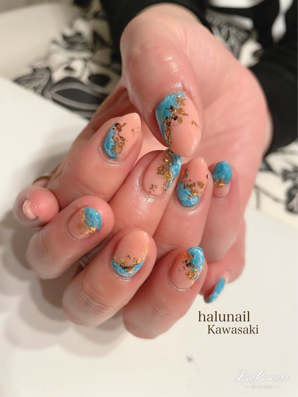 春 夏 旅行 海 ハンド Halu Nailのネイルデザイン No ネイルブック