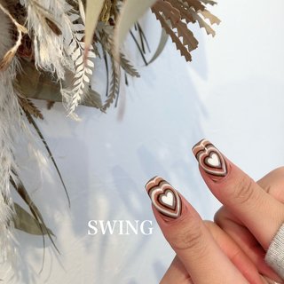 エスニック オレンジのネイルデザイン ネイルブック