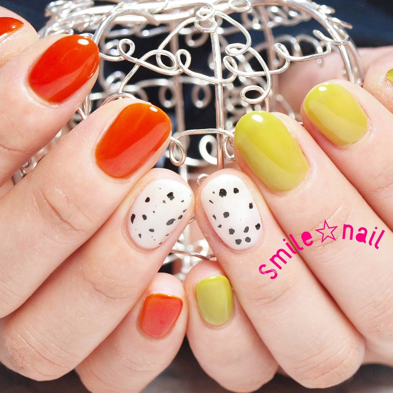 春 デート 女子会 ハンド ワンカラー Smile Nailのネイルデザイン No ネイルブック