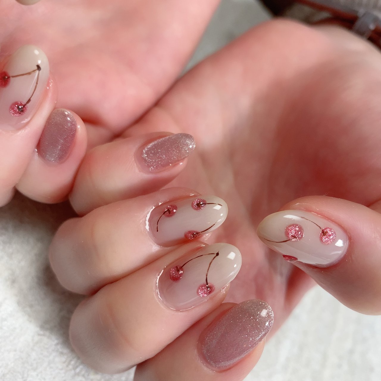 Amazon | ネイルパーツ 桜 花 3D 立体 3ケース ネイルデコパーツ