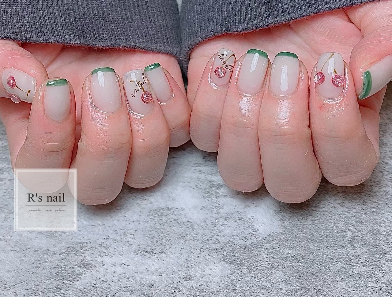 春 夏 オフィス 女子会 ハンド らんのネイルデザイン No ネイルブック