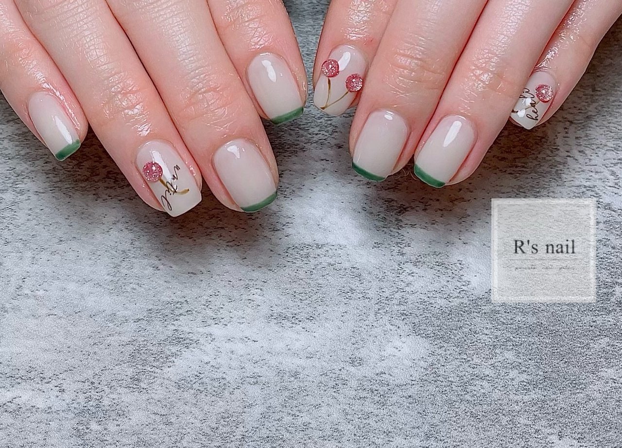 春 夏 オフィス 女子会 ハンド らんのネイルデザイン No ネイルブック