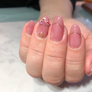 コンサバネイルのネイルデザイン ネイルブック