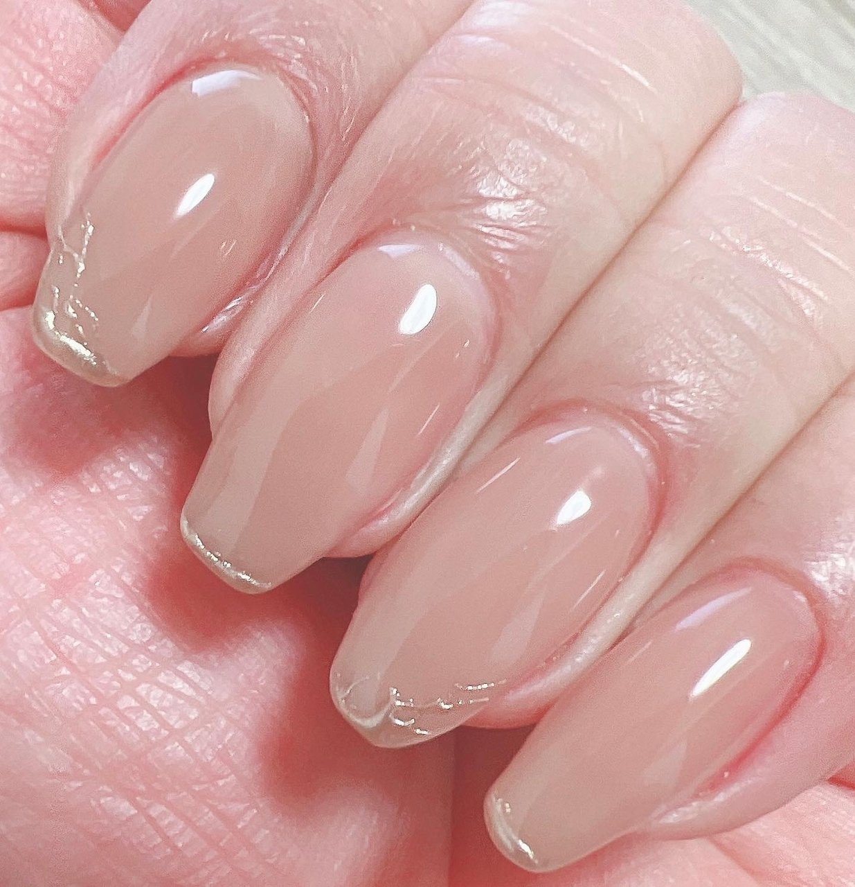 オールシーズン/ハンド/シンプル/フレンチ/ミラー - nail cafe be