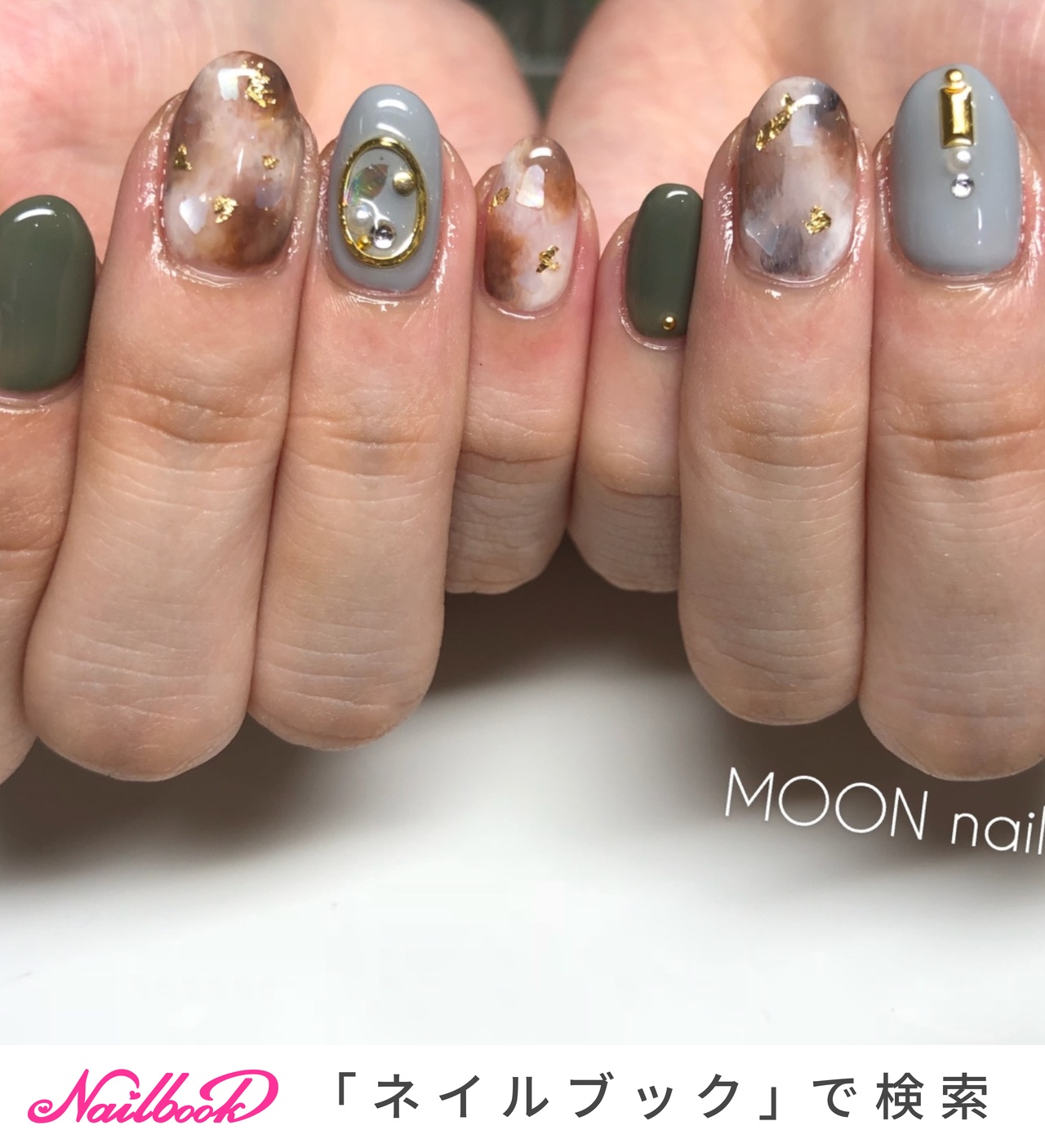 バーゲンで 秋のべっ甲ネイル ネイルチップ Www Dimariamalasanita It