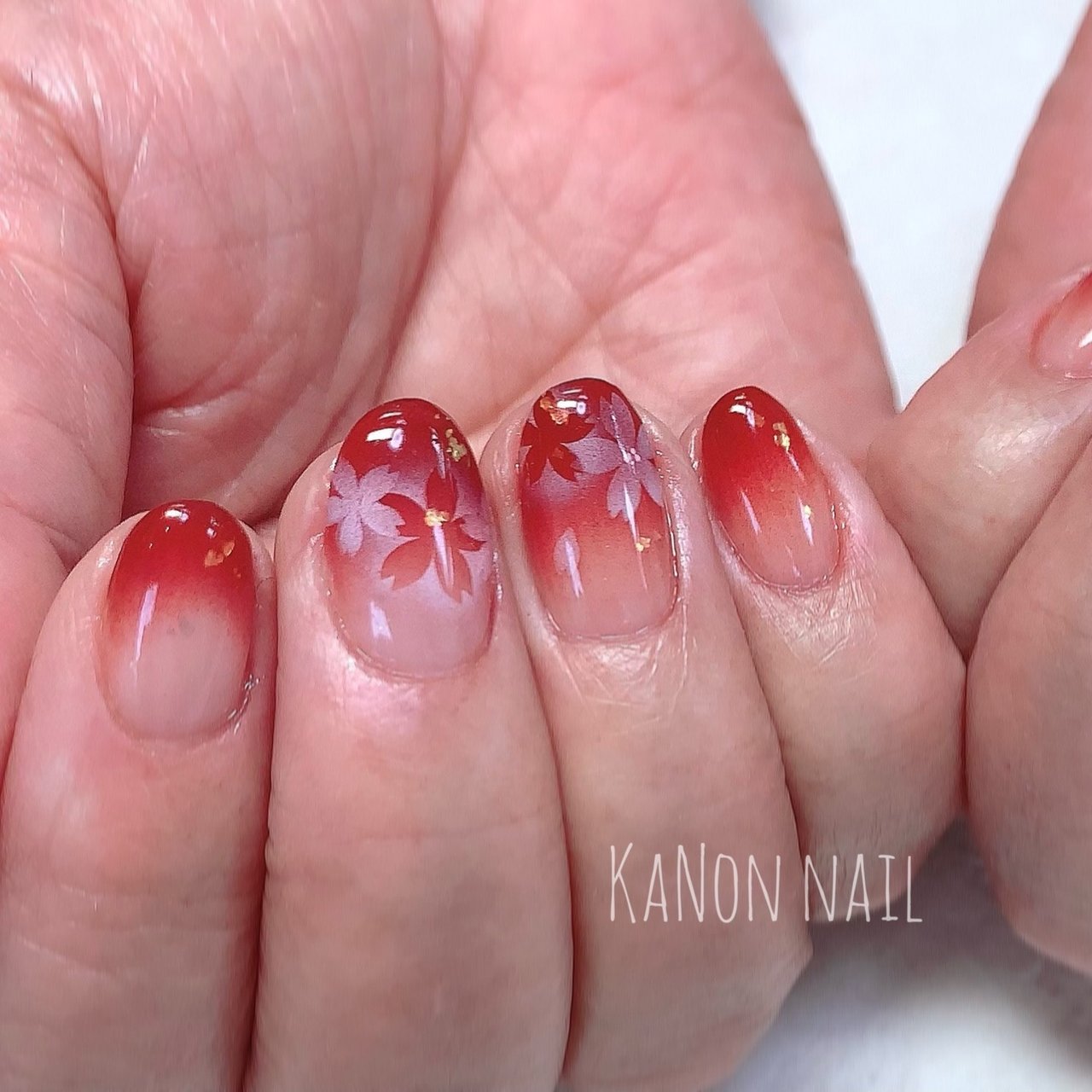 春 オールシーズン ハンド シンプル グラデーション Kanon Nailのネイルデザイン No ネイルブック