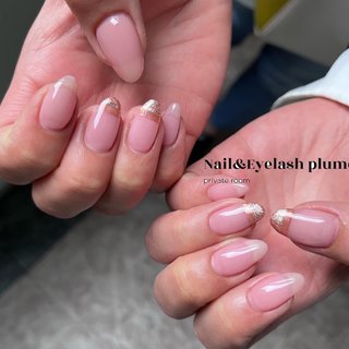 スモーキーベージュのネイルデザイン ネイルブック