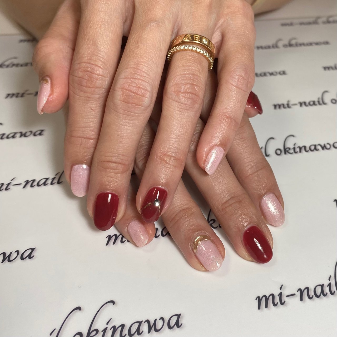 オールシーズン パーティー デート 女子会 ハンド Mi Nailのネイルデザイン No ネイルブック