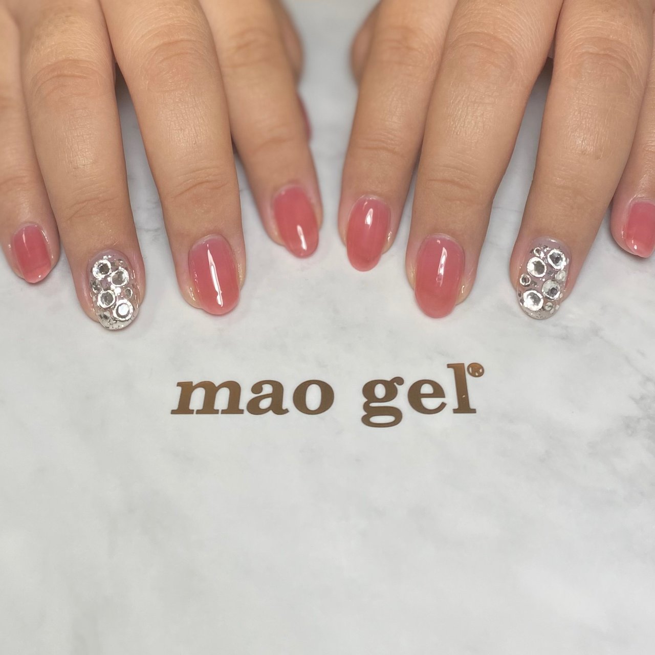 オールシーズン ブライダル パーティー デート ハンド Mi Nailのネイルデザイン No ネイルブック