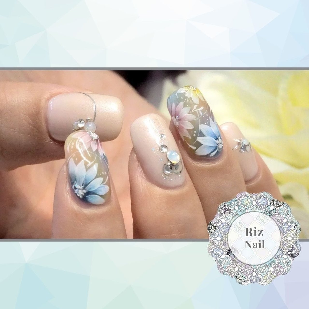 春 パーティー デート 女子会 ハンド Rizのネイルデザイン No ネイルブック