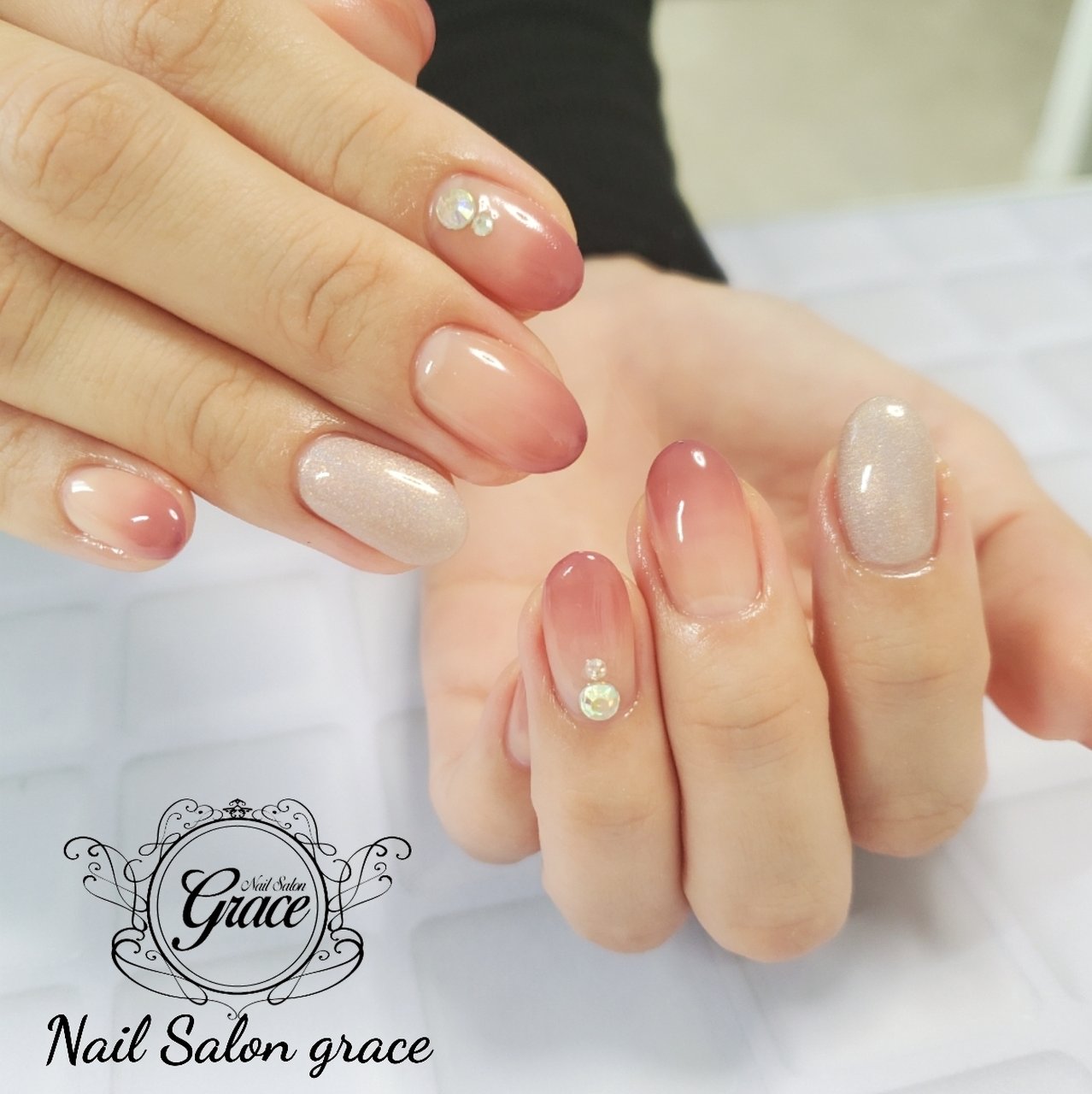 春 オールシーズン オフィス ハンド シンプル 高松市 Grace グレイス のネイルデザイン No ネイルブック