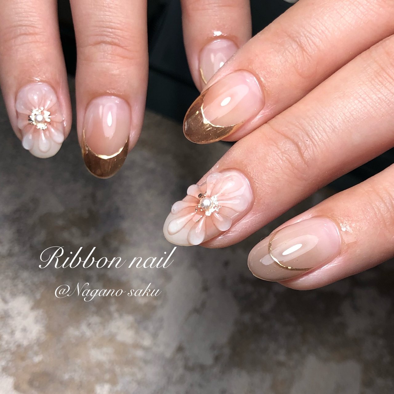 Ribbon Nail リボンネイル のネイルデザイン No 721 ネイルブック