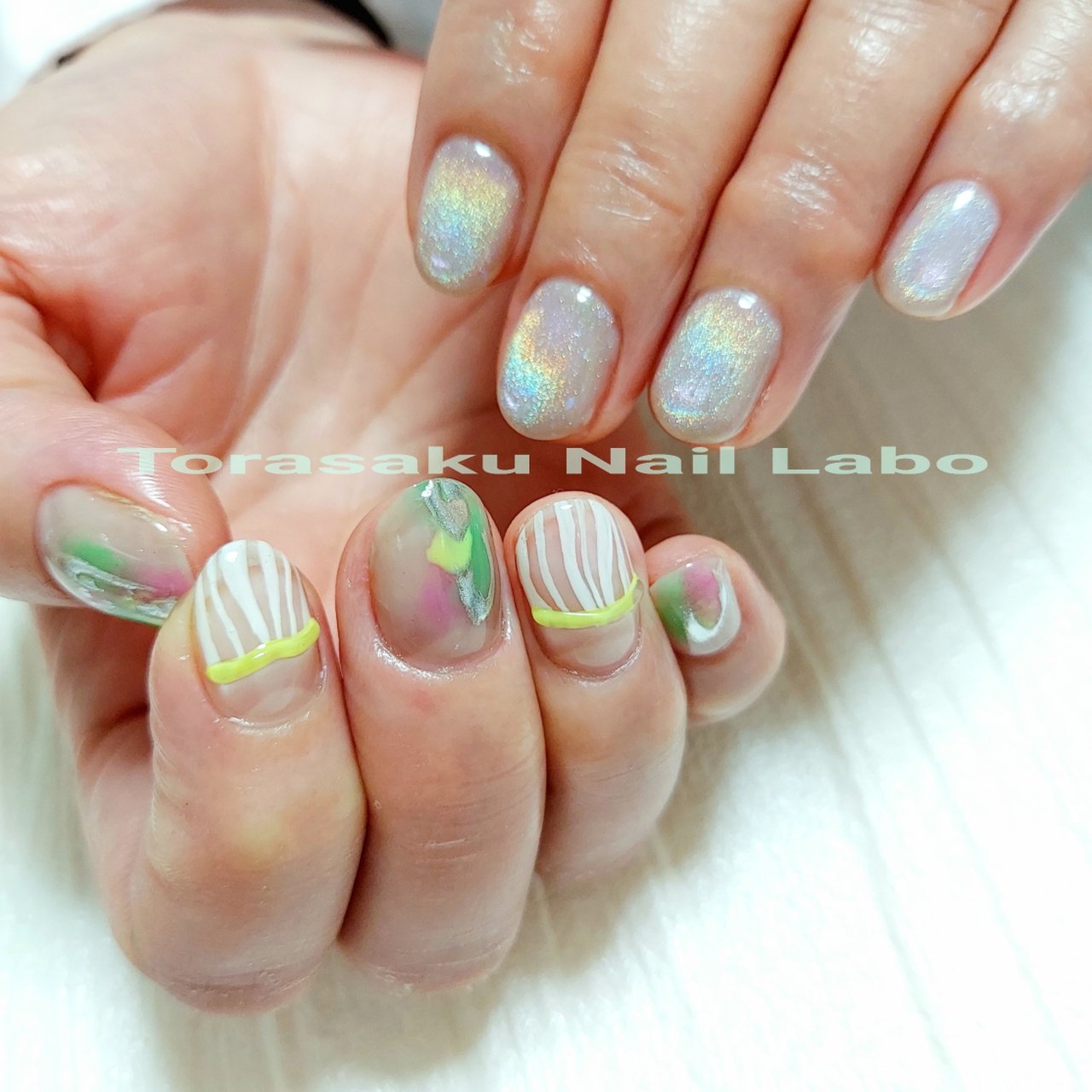 春 夏 梅雨 デート ハンド Yokoのネイルデザイン No ネイルブック