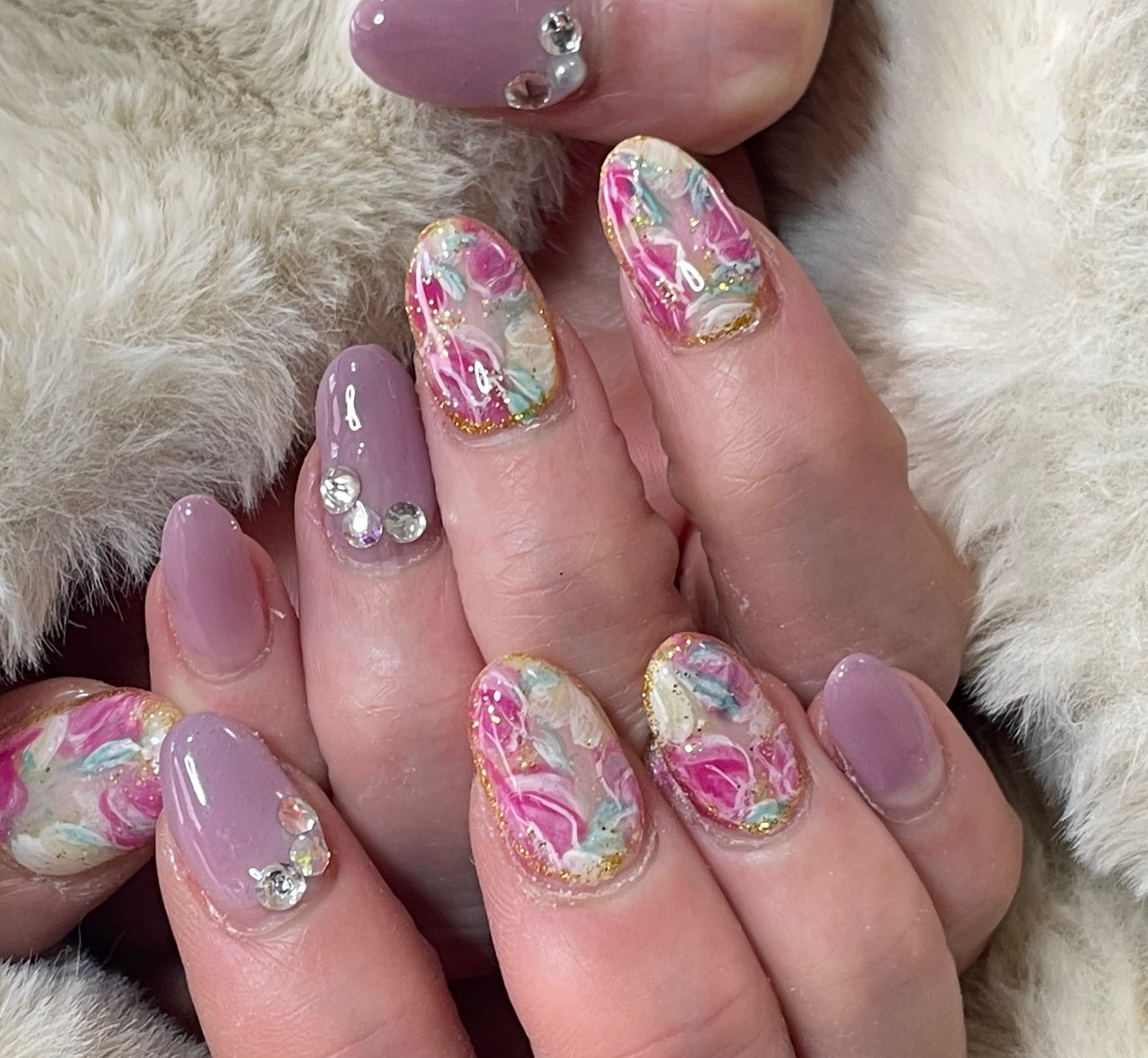 オールシーズン オフィス パーティー デート ハンド Nailsakiのネイルデザイン No ネイルブック