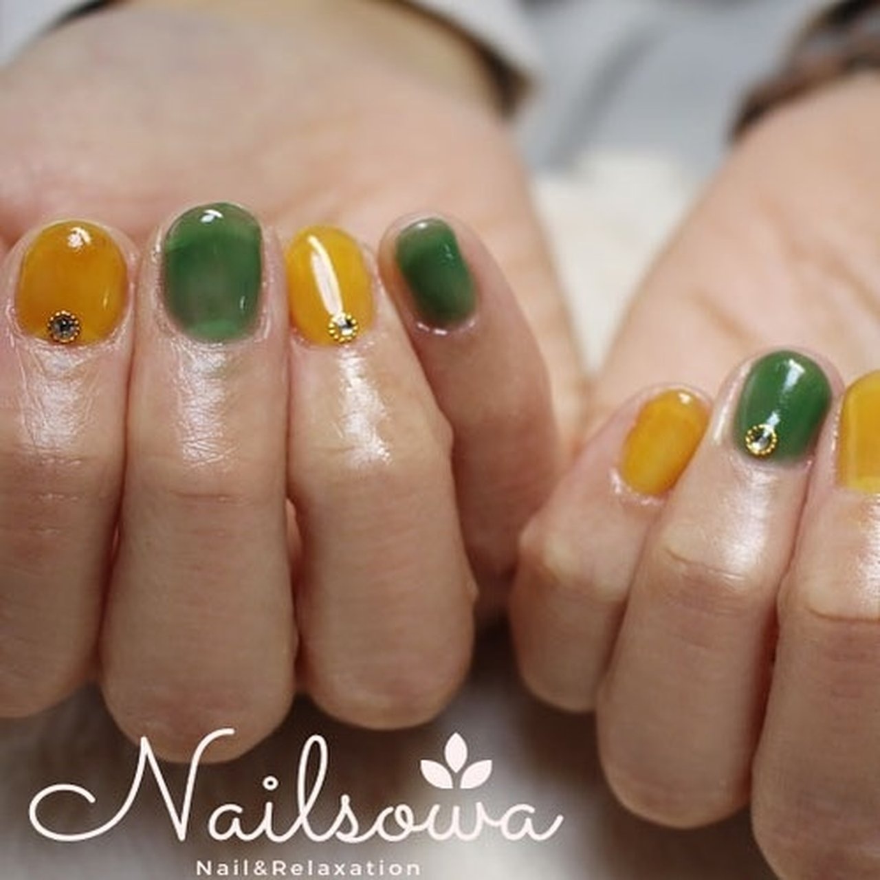 春 夏 オールシーズン シンプル ワンカラー Nail Salon Sowa 久留米市のネイルデザイン No 761 ネイルブック