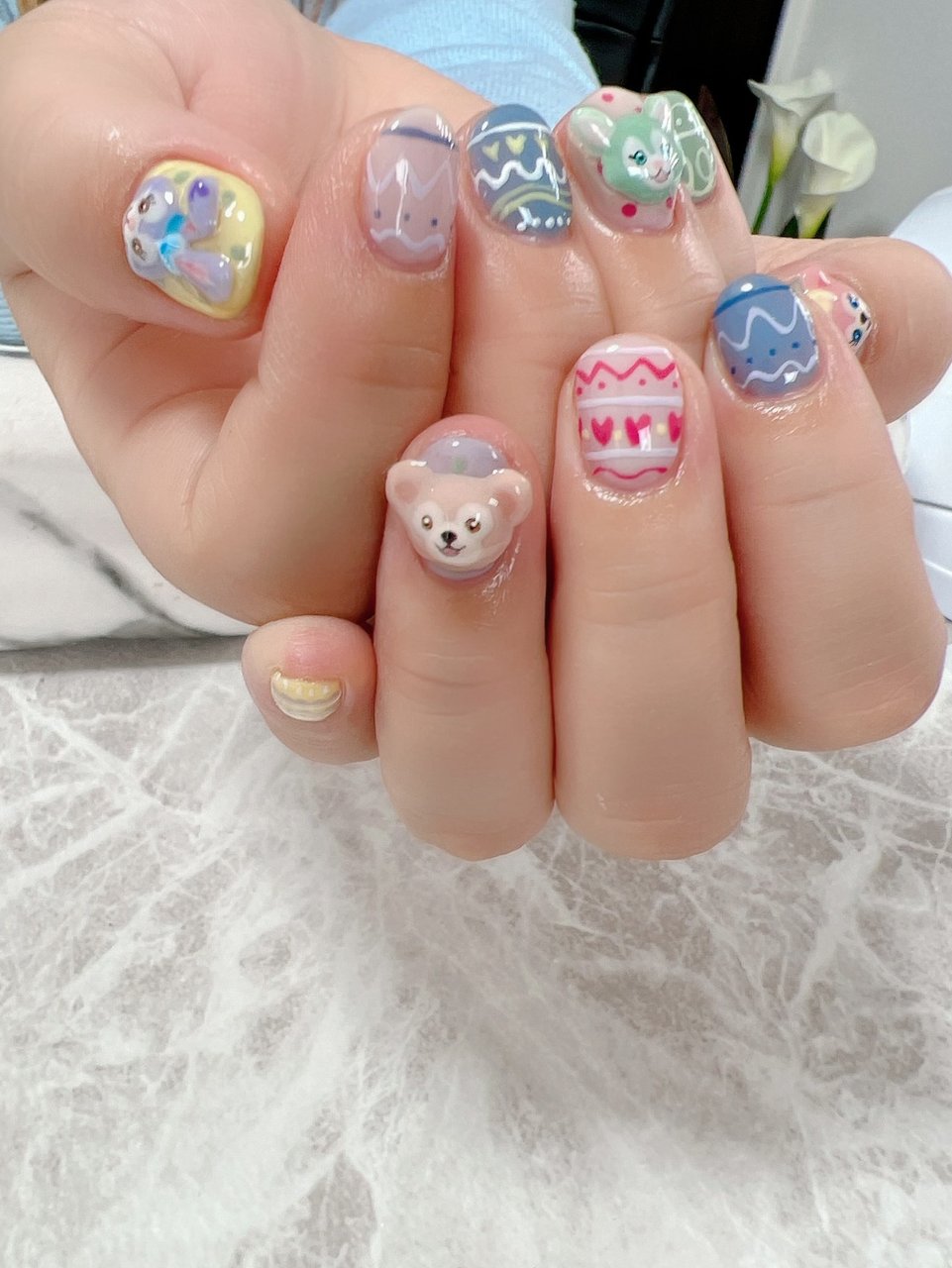 春 デート 女子会 ハンド ハート Lutia Nailのネイルデザイン No ネイルブック