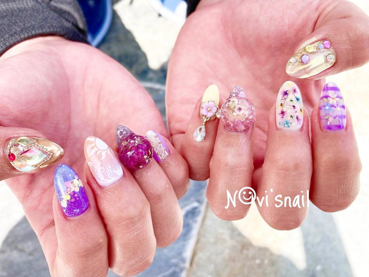 N‪‪☺︎‬vi's nailのネイルデザイン[No.7210142]｜ネイルブック‬