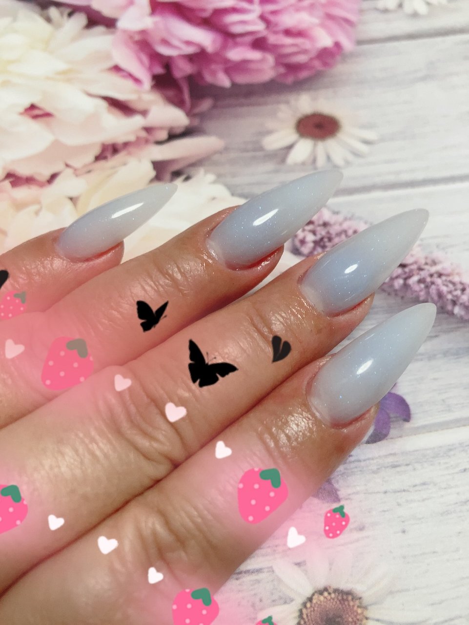 オールシーズン ハンド シンプル ロング げむちのネイルデザイン No ネイルブック