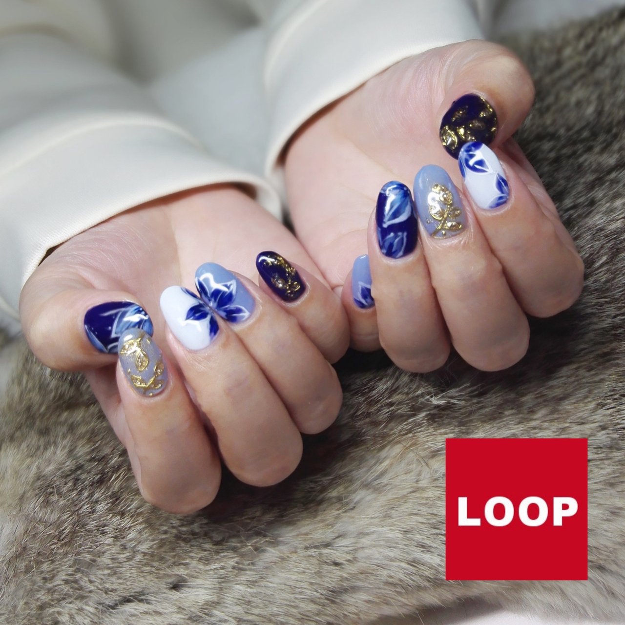 春 梅雨 浴衣 女子会 ハンド Loopのネイルデザイン No ネイルブック