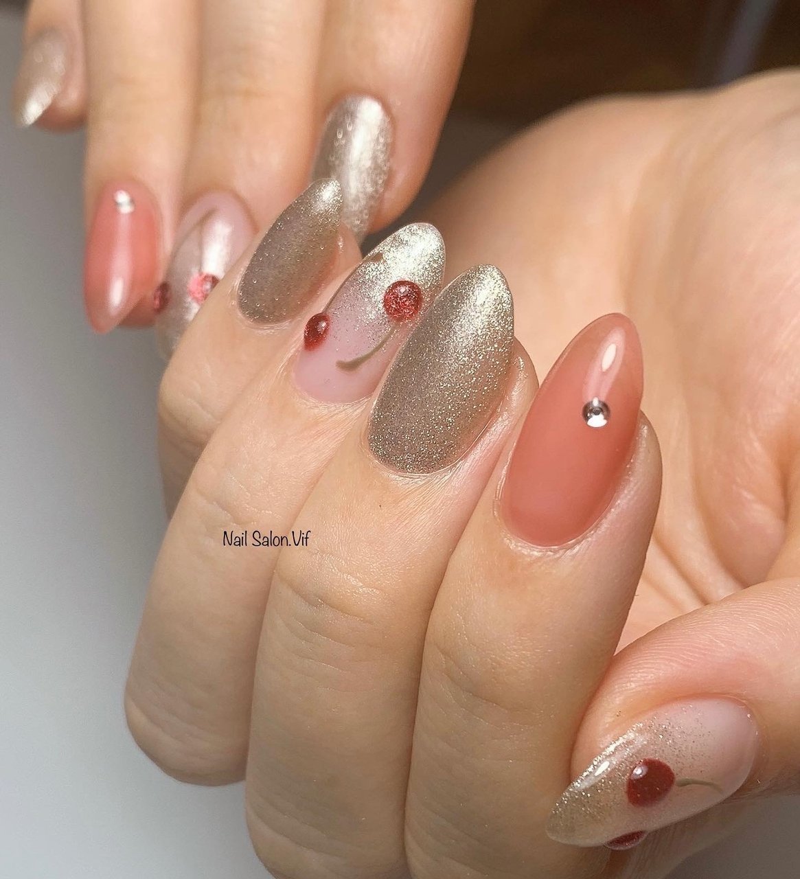春/オールシーズン/ハンド/シンプル/グラデーション - NailSalon