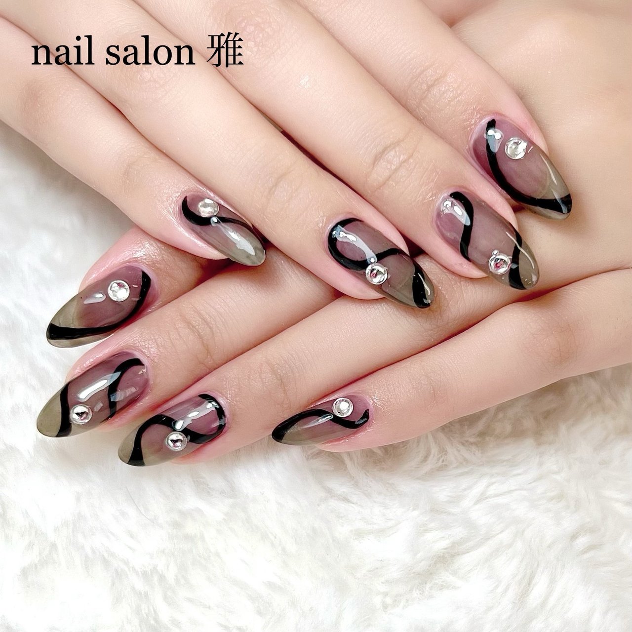 春 夏 オールシーズン ハンド シンプル Nail Salon School 雅のネイルデザイン No 721 ネイルブック