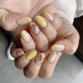 美女と野獣のネイルデザイン ネイルブック