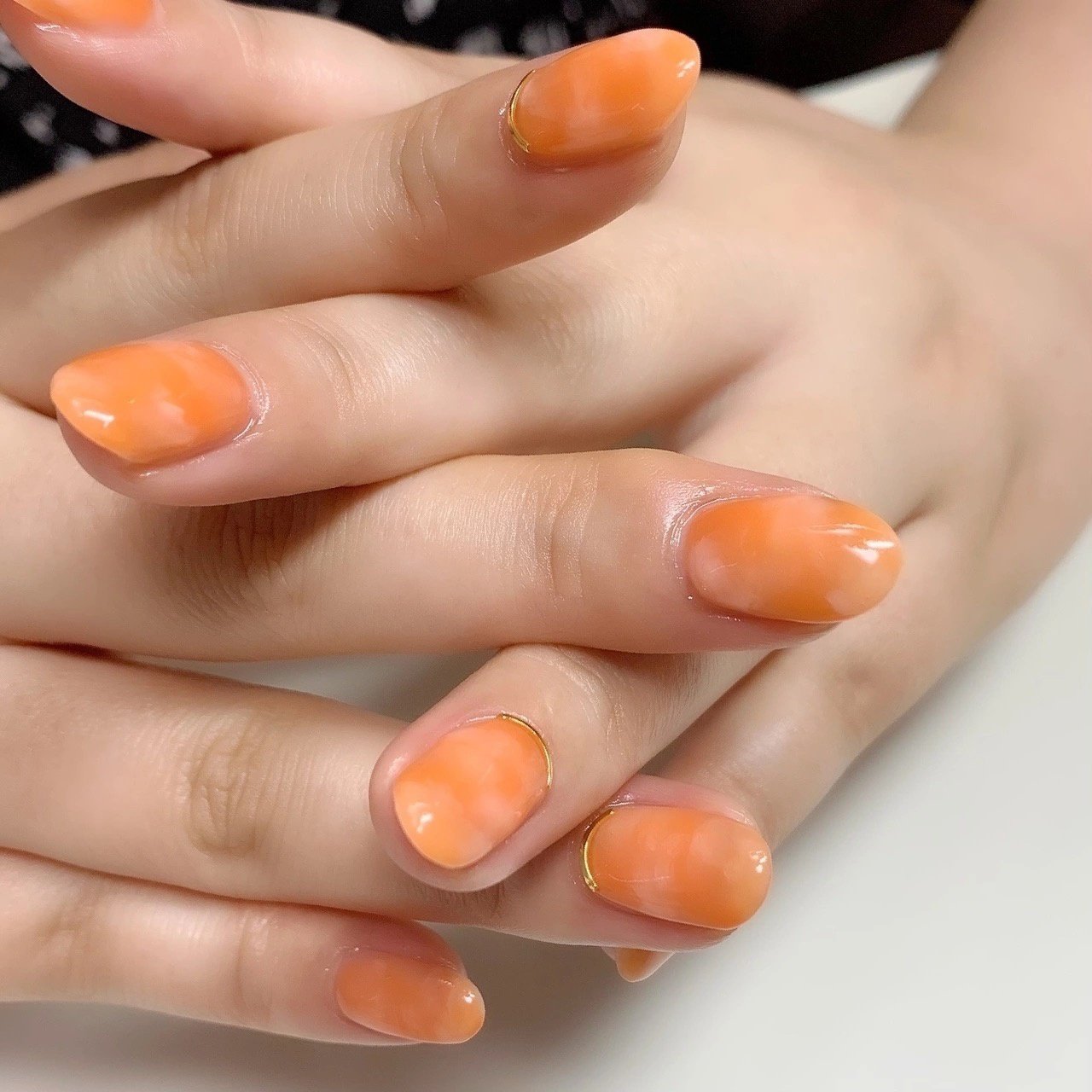 春 夏 リゾート ハンド シンプル Kanaのネイルデザイン No 729 ネイルブック