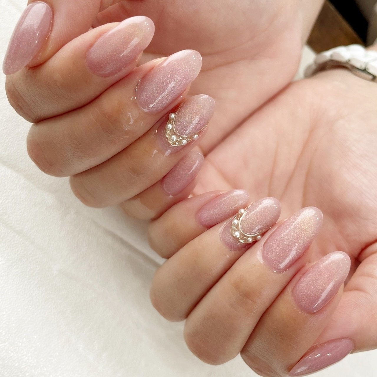 春 オールシーズン ハンド シンプル ピンク Nails Himawariのネイルデザイン No ネイルブック