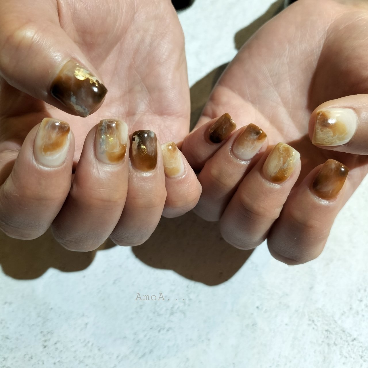 旅行 ブライダル デート 女子会 ハンド Amoa アモア のネイルデザイン No ネイルブック