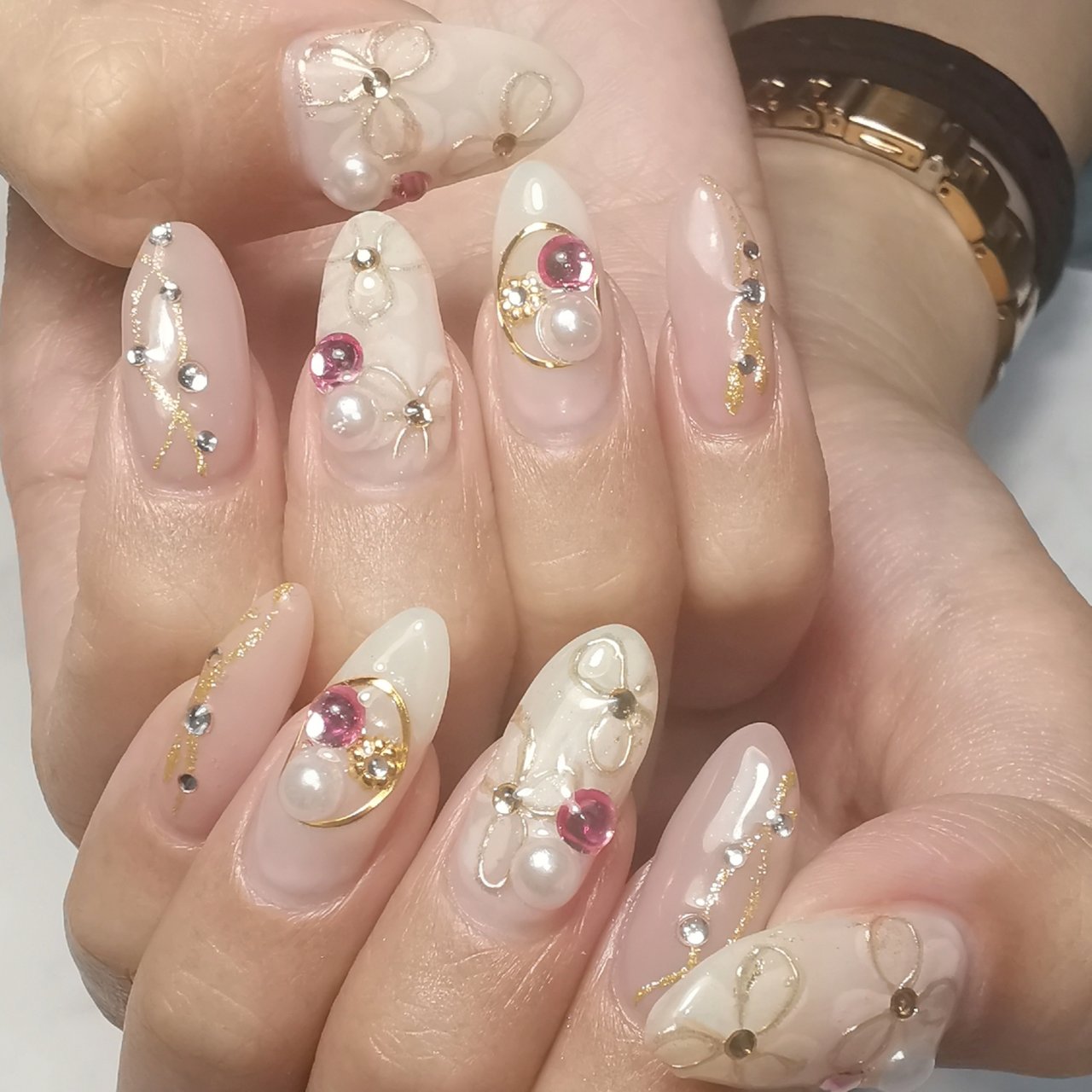 春 夏 パーティー デート ハンド Reveのネイルデザイン No ネイルブック