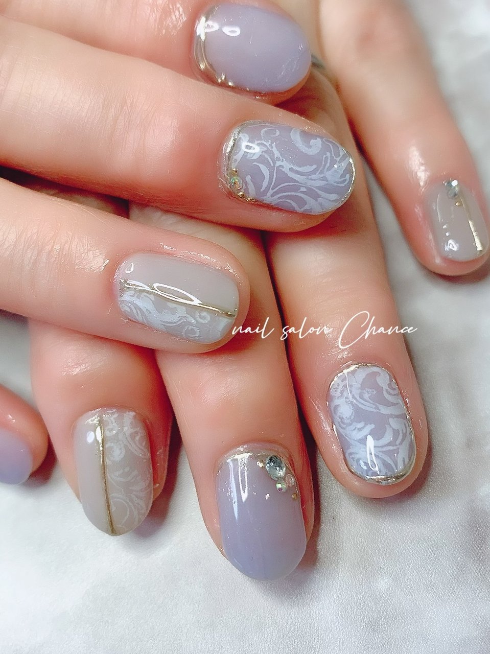 夏 リゾート オフィス ブライダル ハンド Nailsalonchanceのネイルデザイン No ネイルブック