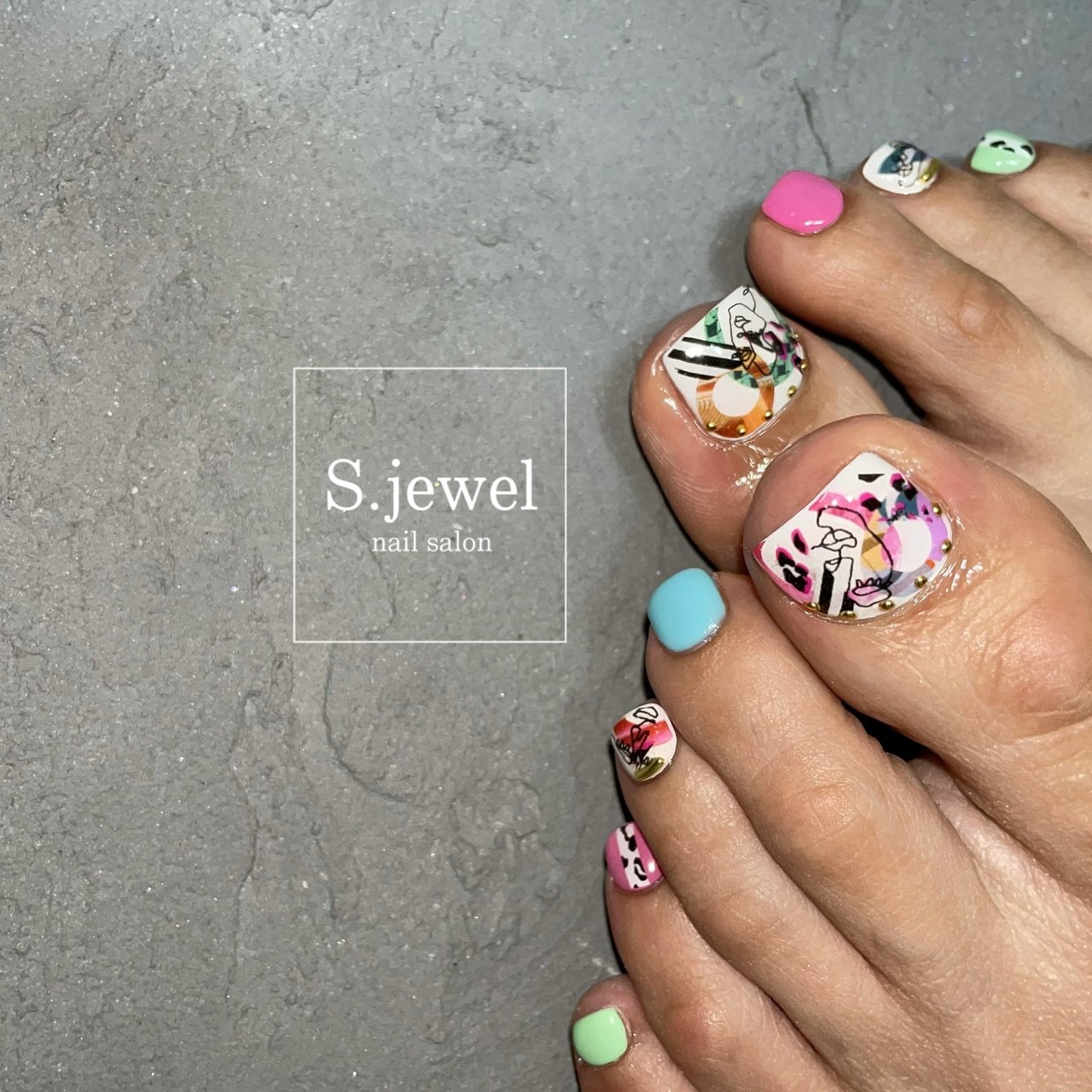 フット S Jewelのネイルデザイン No ネイルブック