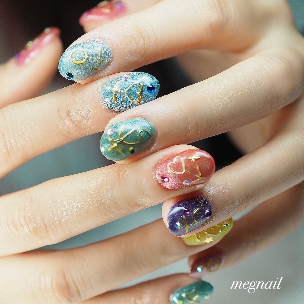 春 ライブ デート 女子会 ハンド Megnailのネイルデザイン No ネイルブック