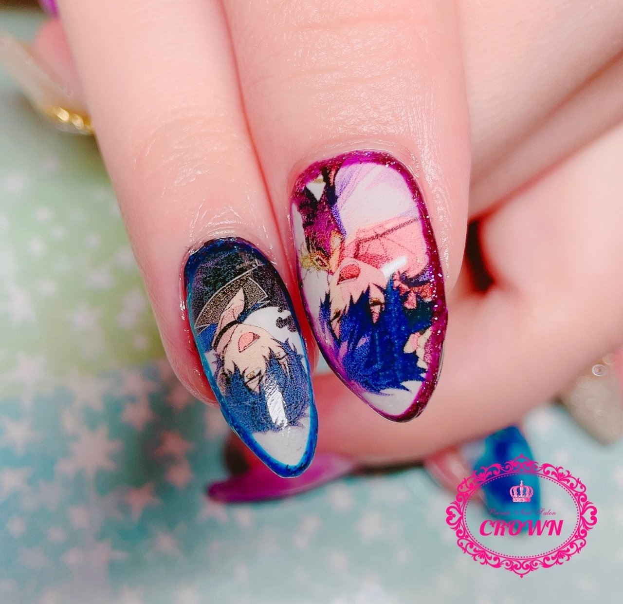 オールシーズン/ライブ/ハンド/ラメ/痛ネイル - crown.nail_shizuokaの