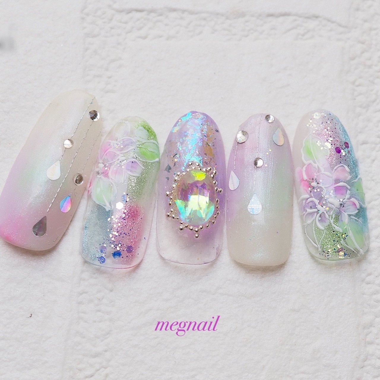 春 旅行 梅雨 デート ハンド Megnailのネイルデザイン No ネイルブック