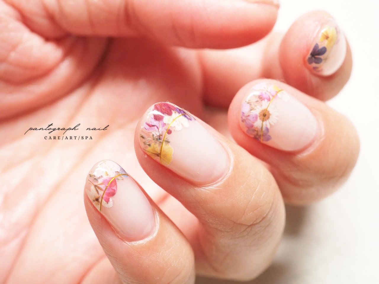 オールシーズン ブライダル デート 女子会 ハンド Pantograph Nail パンタグラフネイル のネイルデザイン No ネイルブック