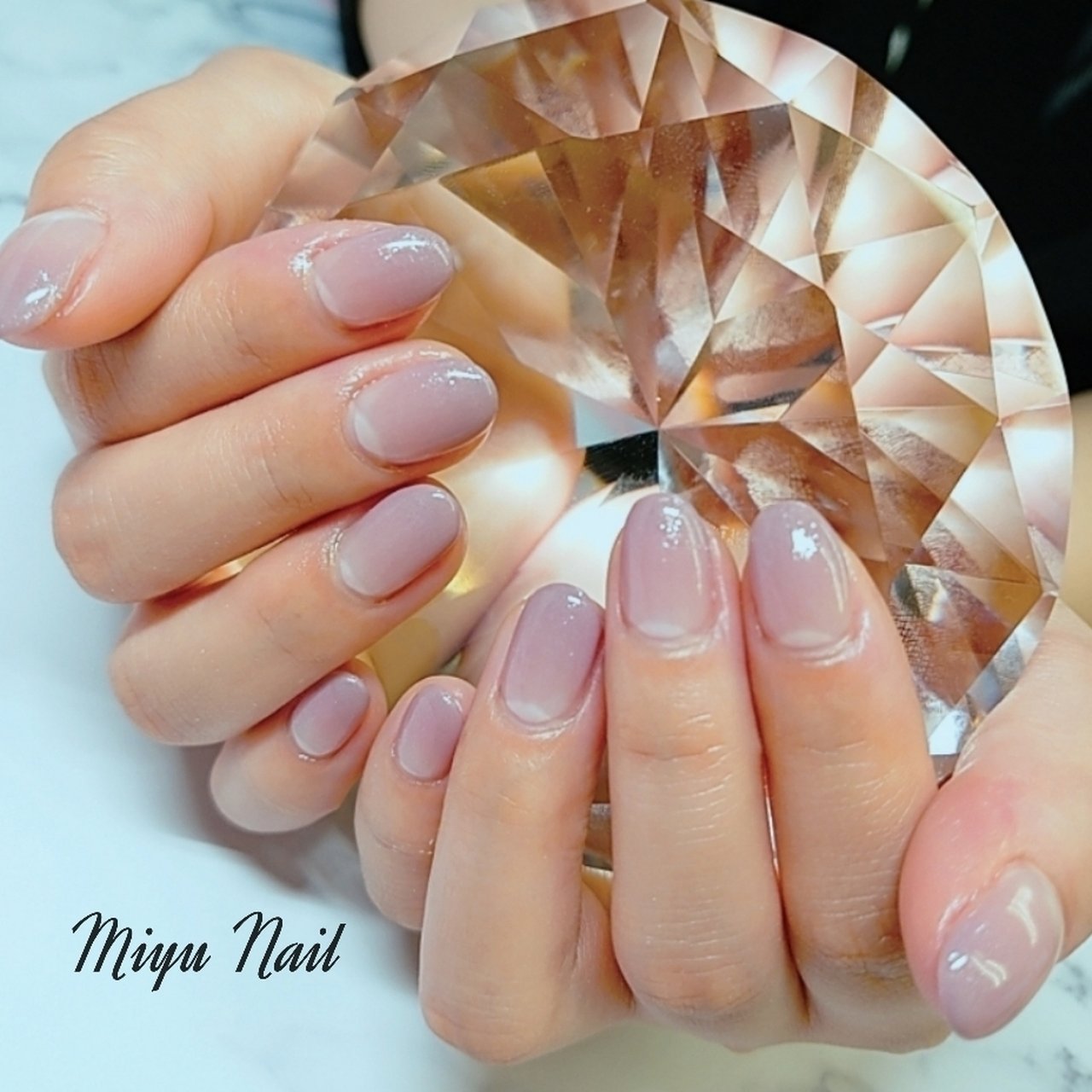 オールシーズン オフィス ハンド シンプル グラデーション Miyu Nailのネイルデザイン No ネイルブック