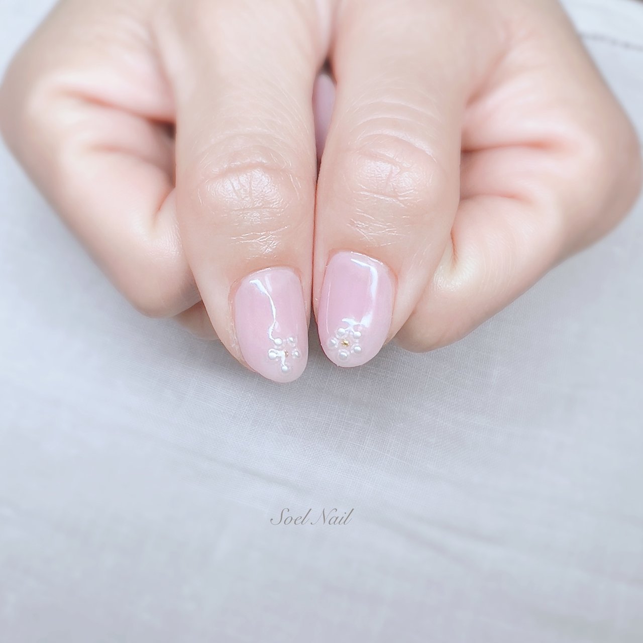 春 夏 オールシーズン オフィス ハンド Soel Nailのネイルデザイン No ネイルブック
