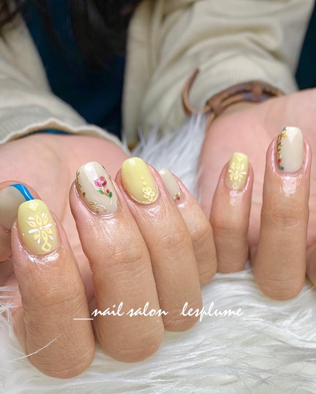 Nailsalon Les Plumeのネイルデザイン No ネイルブック