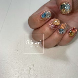 石ネイルのネイルデザイン ネイルブック