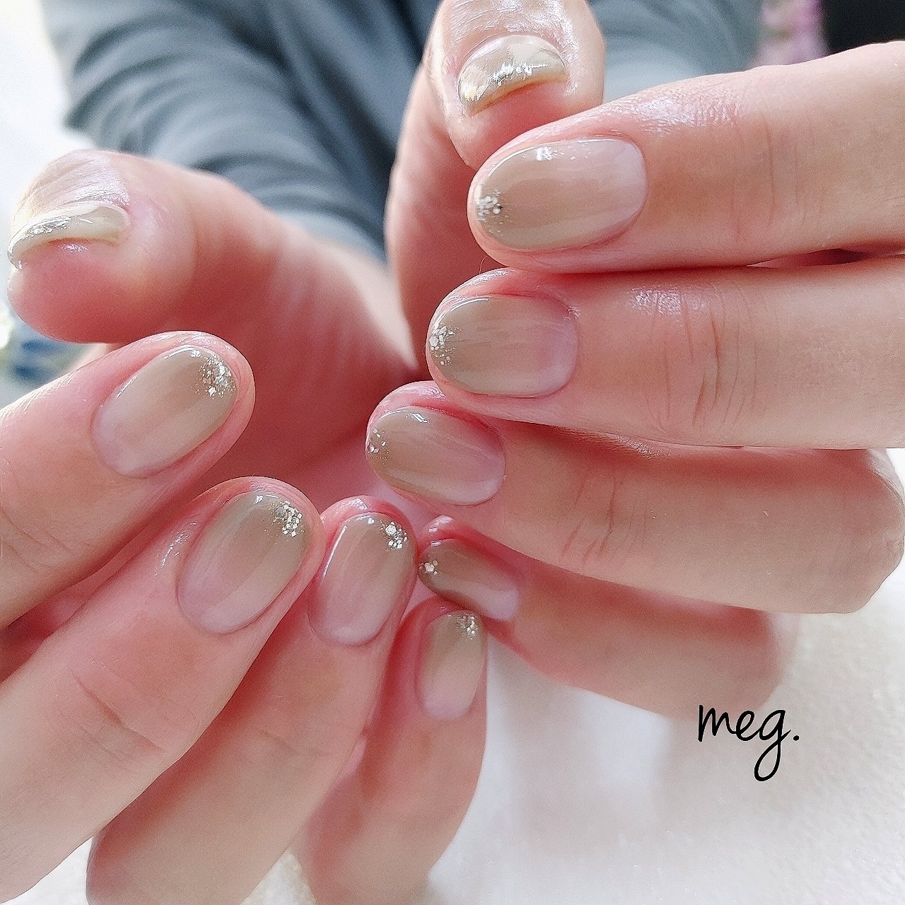 オールシーズン オフィス ブライダル デート ハンド Meguppeのネイルデザイン No ネイルブック