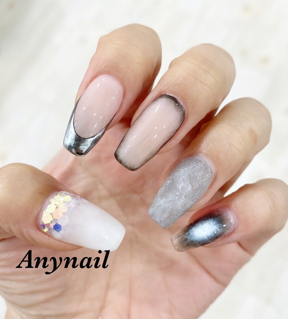 オールシーズン ハンド スカルプチュア Any Nail Kitaayaseのネイルデザイン No ネイルブック