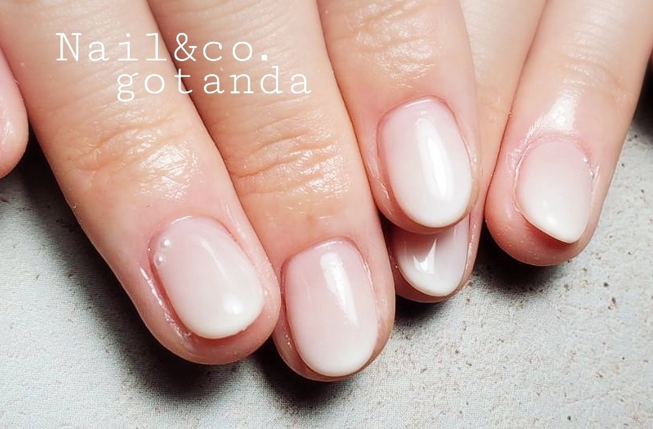 ハンド シンプル グラデーション ジェルネイル Nail Co 五反田店のネイルデザイン No ネイルブック