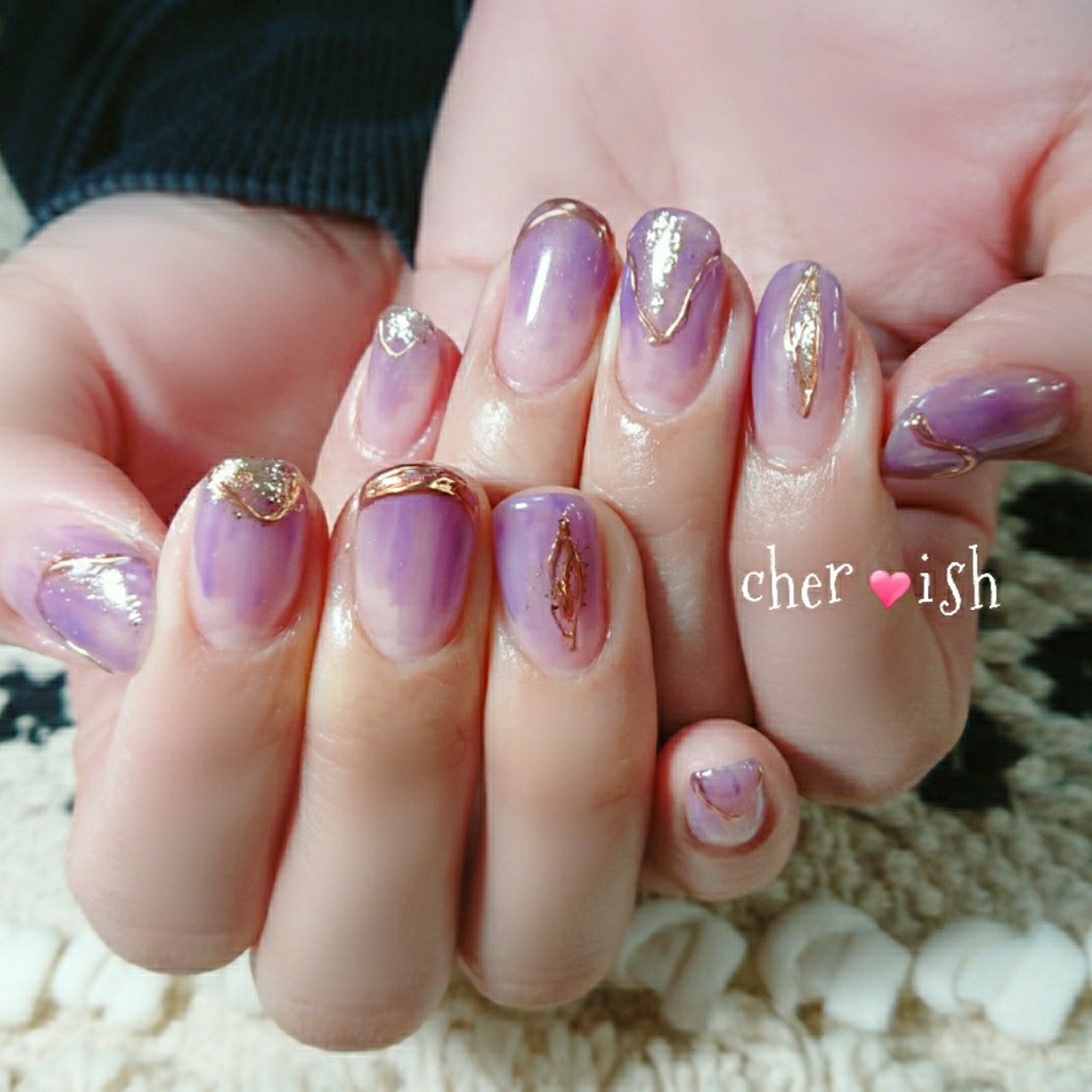 ハンド/グラデーション/ホログラム/ラメ/ミラー - private nail